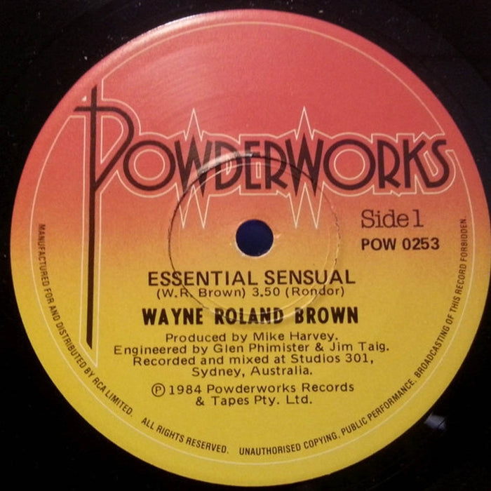 Wayne Roland Brown – Essential Sensual / Shout It Out (VG+/Generic)