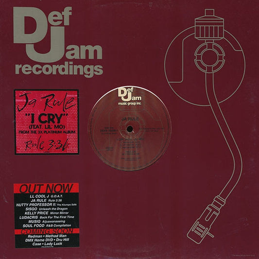Ja Rule – I Cry (VG+/Generic)
