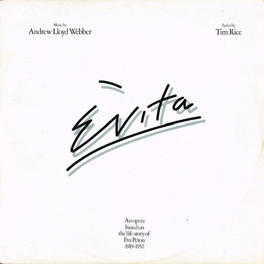 Andrew Lloyd Webber, Tim Rice – Evita (2xLP) (VG+/VG+)