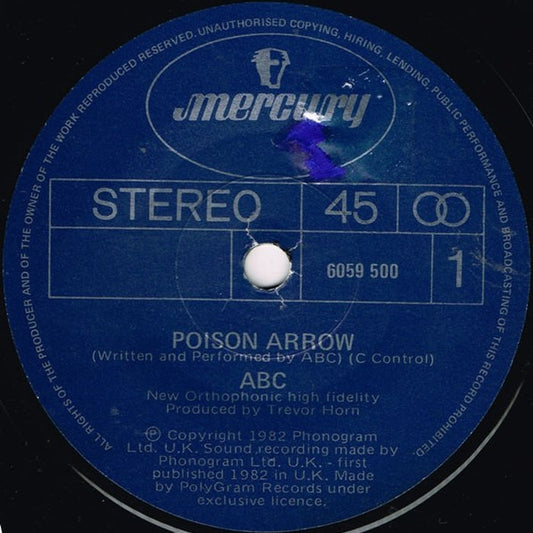 ABC – Poison Arrow (VG+/Generic)
