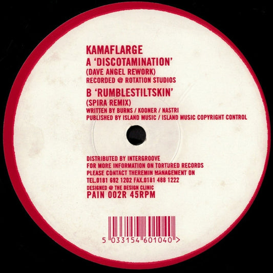 Kamaflarge – Remixes EP (VG+/VG+)