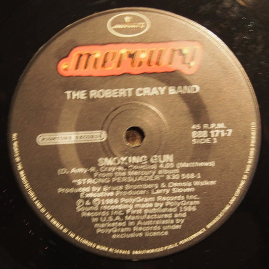 The Robert Cray Band – Smoking Gun (VG+/Generic)
