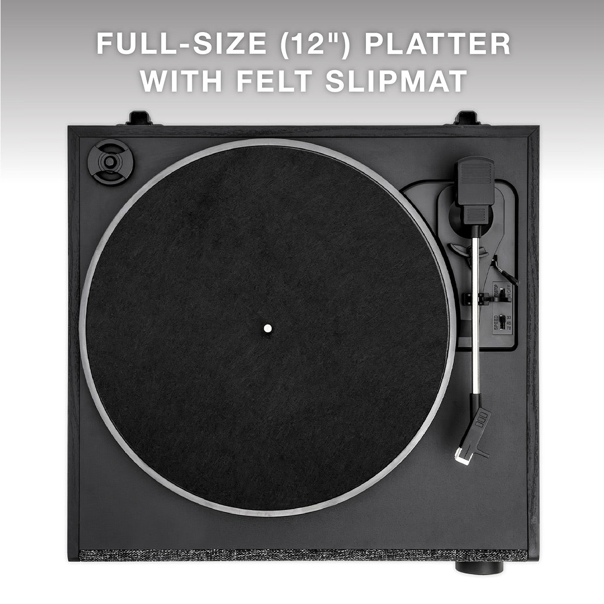 Eastwood LP Stereo Record Player with Bluetooth (Black)