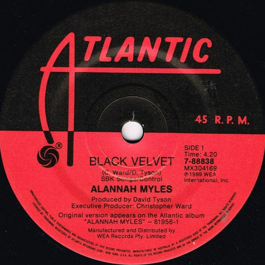 Alannah Myles – Black Velvet (VG+/Generic)