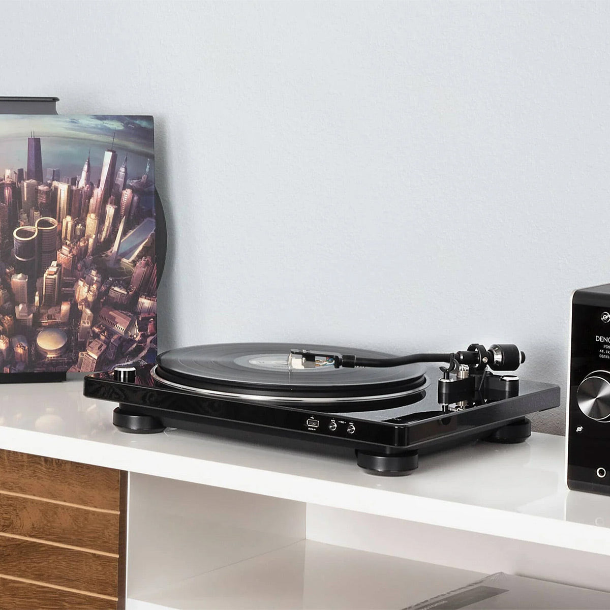 DenonDP-450USB Hi-Fi Turntable with Speed Sensor and USB Encoder