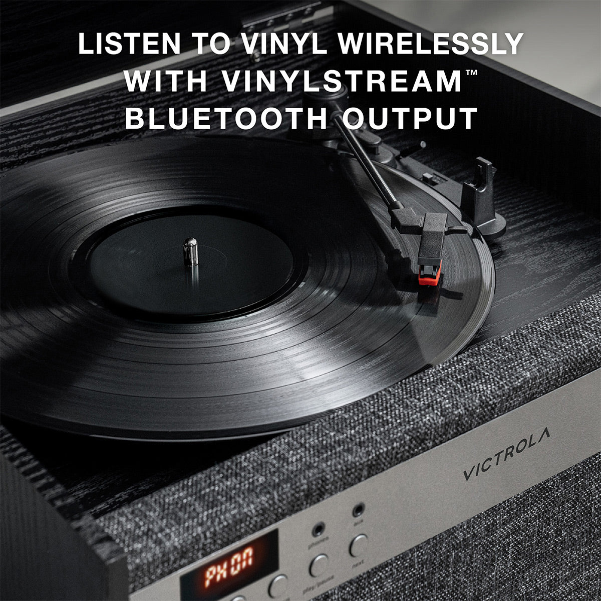 Victrola Century 6-in-1 Music Center (Black)