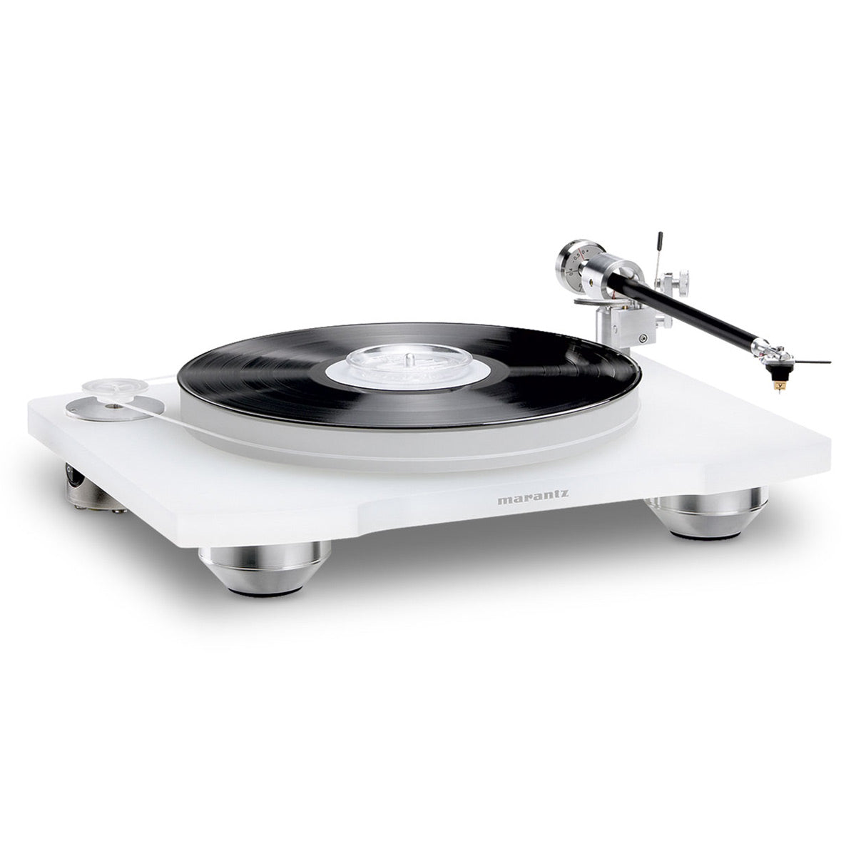 MarantzTT-15S1 Precision Belt Drive Turntable with Cartridge (White)
