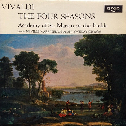 Antonio Vivaldi, The Academy Of St. Martin-in-the-Fields, Sir Neville Marriner, Alan Loveday – The Four Seasons (VG/VG)