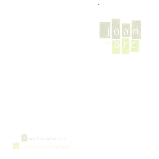 Joan Of Arc – Busy Bus, Sunny Sun (VG+/VG+)