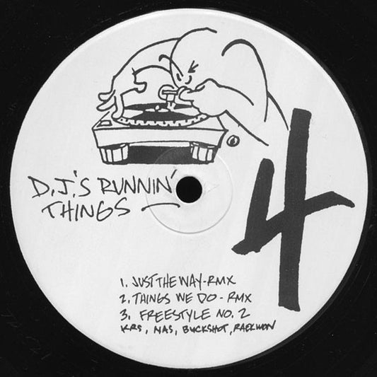 Various – DJ's Runnin' Things 4 (VG+/Generic)