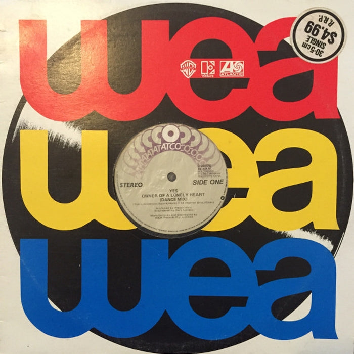 Yes – Owner Of A Lonely Heart (VG/Generic)