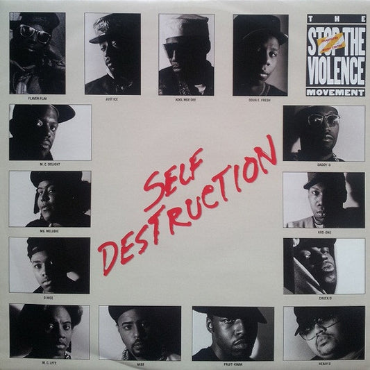 The Stop The Violence Movement – Self Destruction (VG+/VG+)