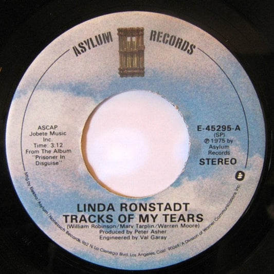 Linda Ronstadt, Linda Ronstadt, Emmylou Harris – Tracks Of My Tears / The Sweetest Gift (VG+/Generic)