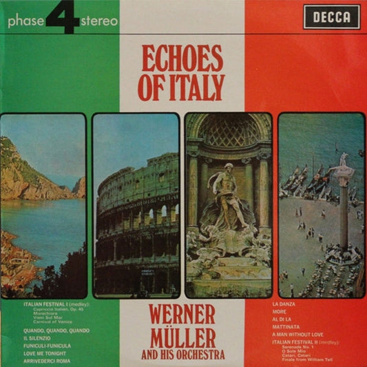 Werner Müller Und Sein Orchester – Echoes Of Italy (VG+/VG+)