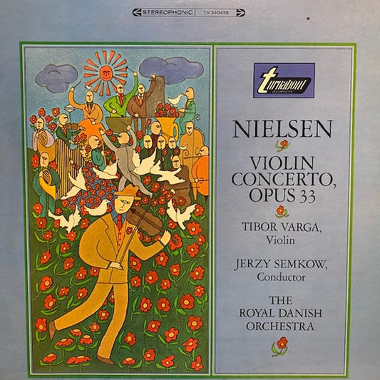 Carl Nielsen, Tibor Varga, Jerzy Semkow, Det Kongelige Kapel – Violin Concerto, Opus 33 (VG+/VG)