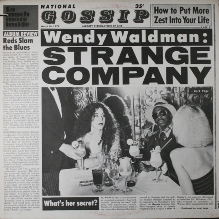 Wendy Waldman – Strange Company (M/VG+)