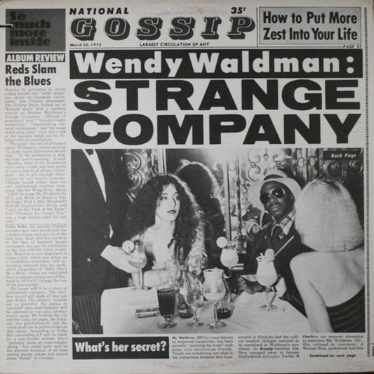 Wendy Waldman – Strange Company (M/VG+)