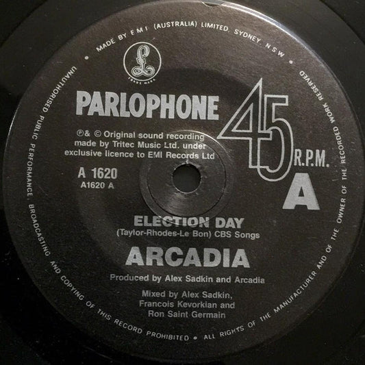 Arcadia – Election Day (E/Generic)